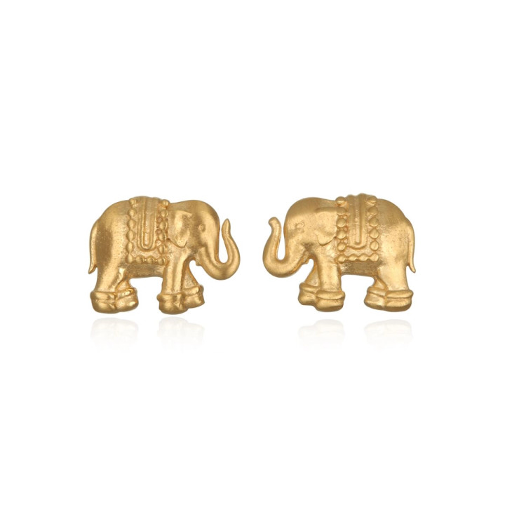 Sacred Shelter Elephant Earrings