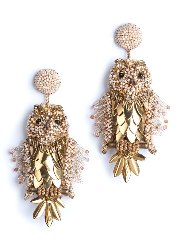 Tawny the Owl Earring