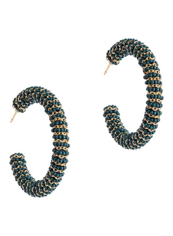 Zareen Earrings_ Green