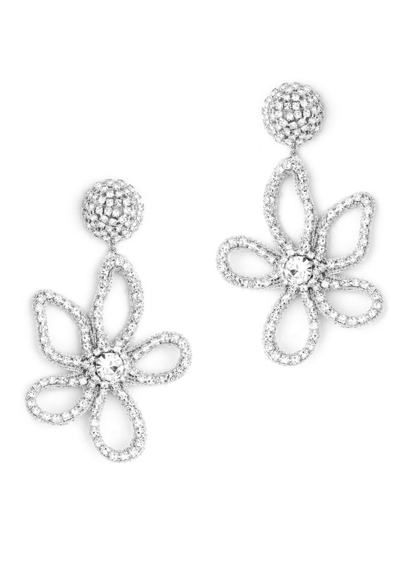 Fiorella Earrings_ Silver