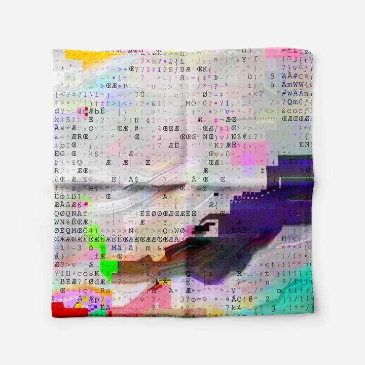 Gougenheim Silk Bandana_  Wave