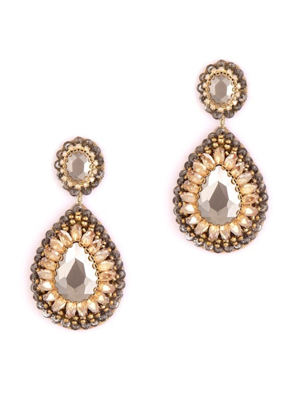 Sisina Earrings_ Gunmetal