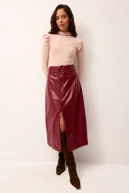 Chelsea Skirt_ Brick
