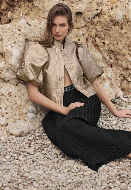 Oliviadea Jacket_ Black Gold