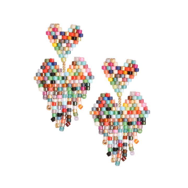 Fringy Earring_ Multicolor