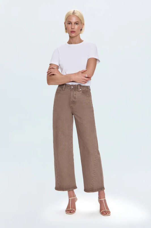 Kyra High Rise Bowed Ankle_ Tannin