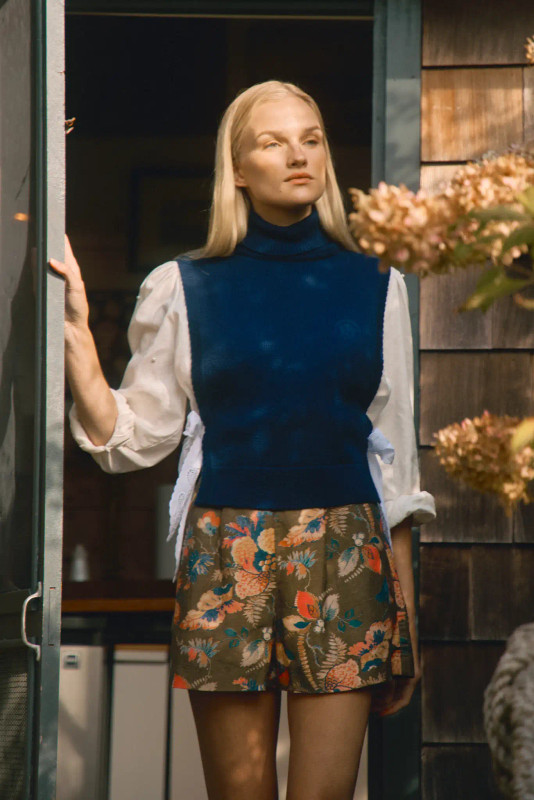 Ashton Short_ Olive Floral