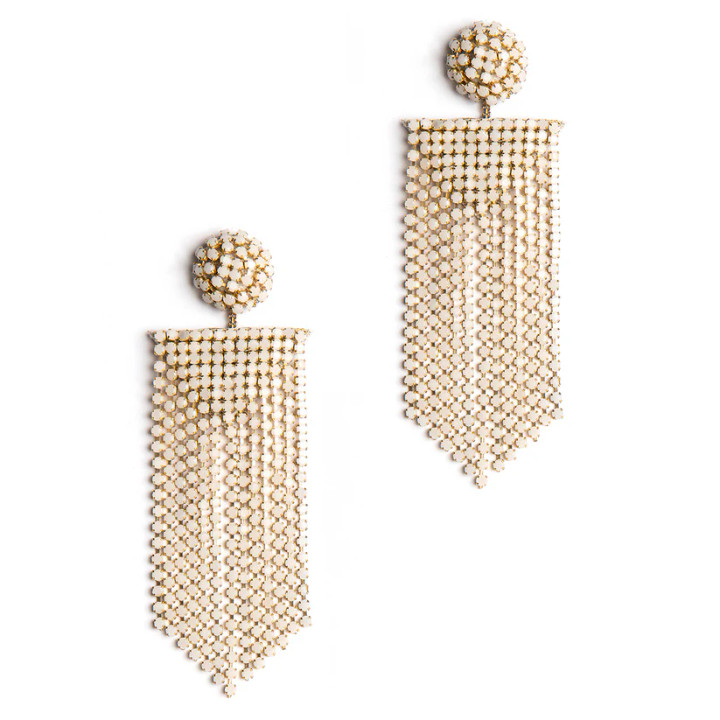Fanning Earrings_ Ivory
