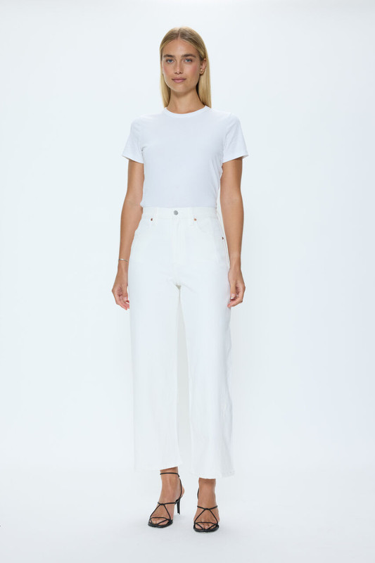 Kyra High Rise Bowed Ankle_ Antique White