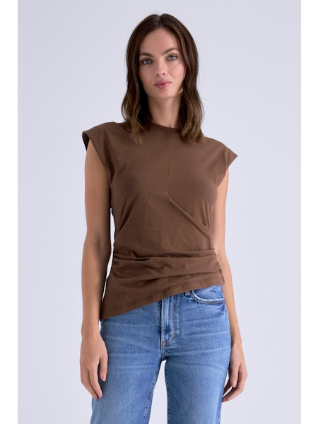 Nya Draped Tee_ Java