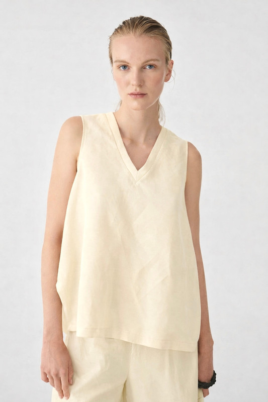 V-Neck Top_ Vanilla Ice
