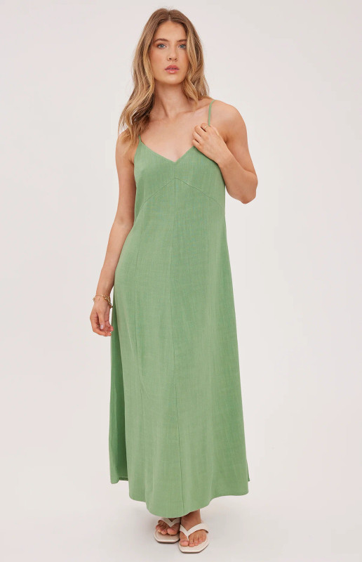 Virginia Linen Dress_ Riviera
