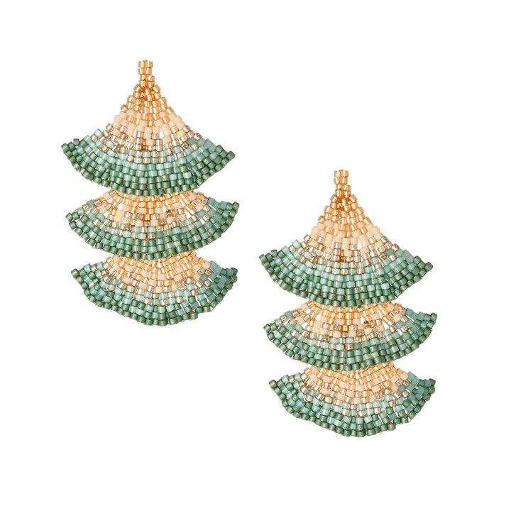 Sevillana Earring_ Mint