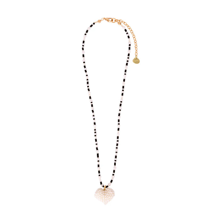 Chunky Love Necklace_ White