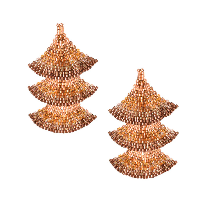 Sevillana Earring_ Amber