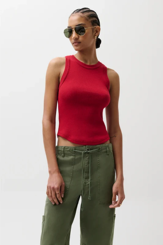Nissi Tank Top_ Racer Red 