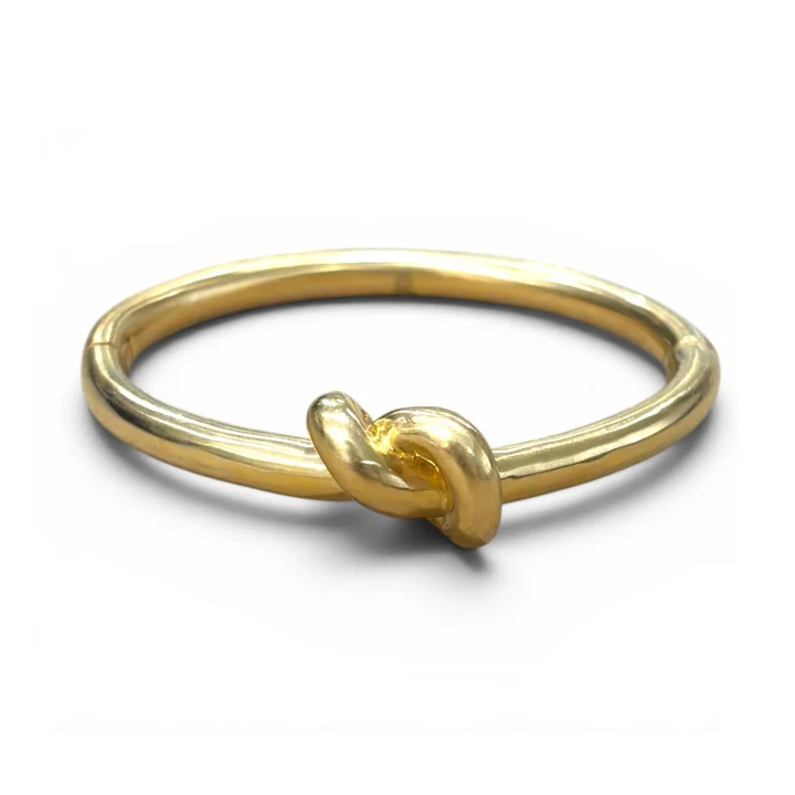 Gold Noa Knot Bangle