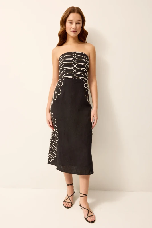 Porcia Dress_ Outline