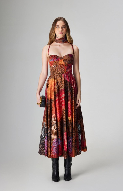 Marilyn Dress_ Multi Print