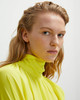 Fluid Silk Blouse_ Lime