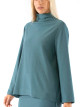 Lexi Bamboo Fleece Top_ Marine