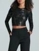 Sequin Long Sleeve Top