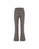 Eudora Cropped Bootcut Sequined Pant_  Koffee Bean