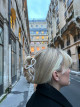 Ballet Bow Acetate Claw Clip_ Pearl