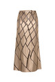 Theia Retro Burnout Maxi Skirt