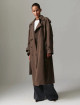 Lynn Heavy Wool Twill Coat