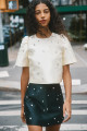 Britt Mini Skirt_ Onyx