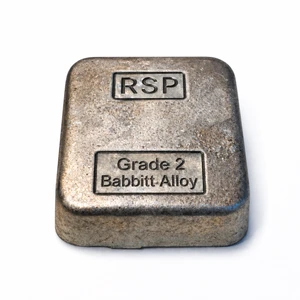 Grade 2 Babbitt Alloy – High-Speed Nickel Babbitt 4X – 1 lb
