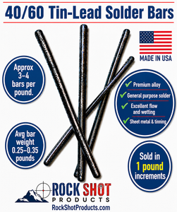 40 Tin /  60 Lead Solder Bar