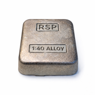 1 to 30 Bullet Alloy, 2-pound ingot, (96% Lead/ 4% Tin)