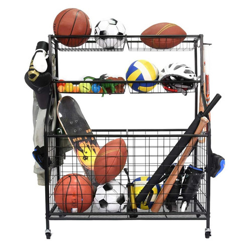 Sporting Goods Metal Storage Rack