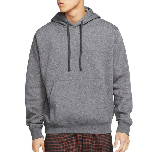 Essential Grey Men's Standard Hooded Fleece Sweatshirt