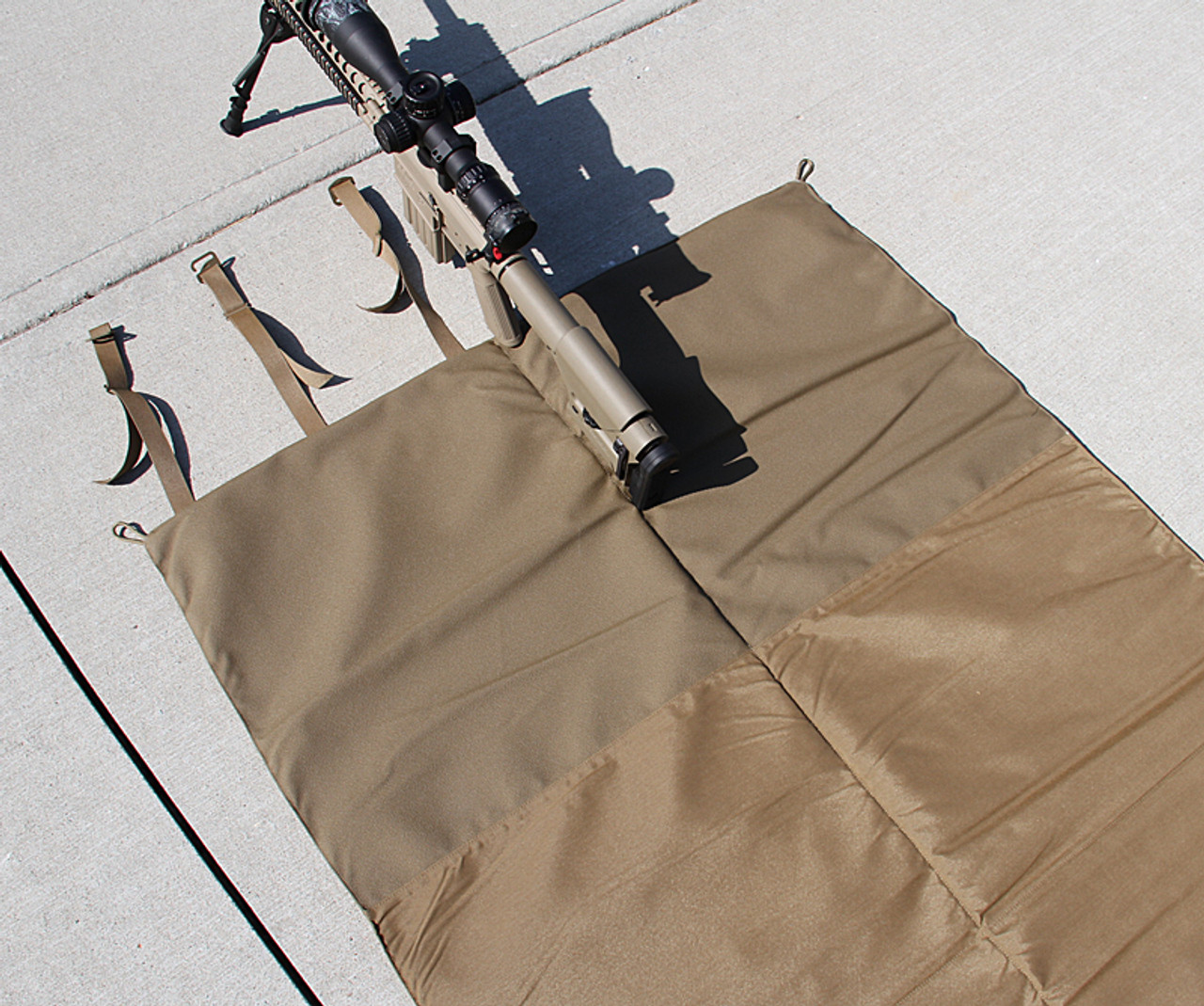 G.P.S. Tactical Padded Shooting Mat FDE