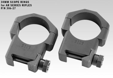Badger Rings Max-Alloy 306-27, High 1.275, 34mm - Triad Tactical Inc
