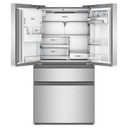 Whirlpool® 36-inch Wide True Counter Depth 4-Door French Door Refrigerator - 22 cu. ft. WRMC7036RZ
