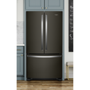 Whirlpool® 36-inch Wide Counter Depth French Door Refrigerator - 20 cu. ft. WRF540CWHV