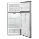 Whirlpool® 28-inch Wide Refrigerator Compatible With The EZ Connect Icemaker Kit – 18 Cu. Ft. WRT518SZFG