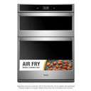 6.4 cu. ft. Smart Combination Convection Wall Oven with Air Fry, when Connected WOC75EC0HS