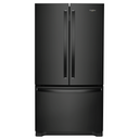 Whirlpool® 36-inch Wide French Door Refrigerator with Water Dispenser - 25 cu. ft. WRF535SWHB