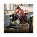 Whirlpool® 44 dBA Dishwasher Flush with Cabinets with 3rd Rack WDT550SAPB