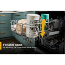 Whirlpool® Quiet Dishwasher with Adjustable Upper Rack WDP560HAMZ