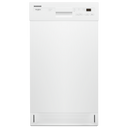 Whirlpool® Small-Space Compact Dishwasher with Stainless Steel Tub WDPS5118PW