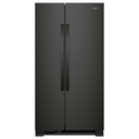 Whirlpool® 36-inch Wide Side-by-Side Refrigerator - 25 cu. ft. WRS315SNHB