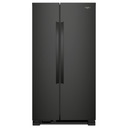 Whirlpool® 36-inch Wide Side-by-Side Refrigerator - 25 cu. ft. WRS315SNHB