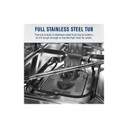 Maytag® Stainless steel tub dishwasher with Dual Power Filtration MDB4949SKW