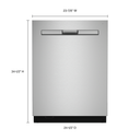 Maytag® Top control dishwasher with Third Level Rack and Dual Power Filtration MDB9959SKZ